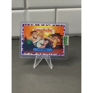 GARBAGE PAIL KIDS Pete Fighter WE HATE THE 90s GPK PURPLE JELLY Street Fighter